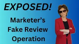 Marketer's Fake Review Operation EXPOSED