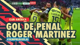 Gol de Penal de Roger Martínez | América 1-0 Puebla