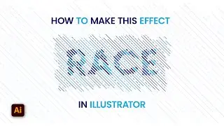 How to make Hatched line Effect like this in illustrator?      | ILLUSTRATOR TUTORIALS |