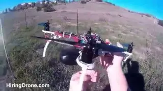 RC Quadcopter With Parachute Dropper