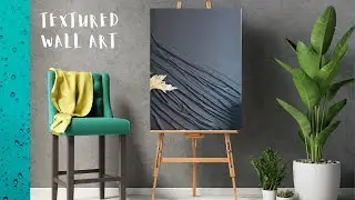 DIY textured wall art / canvas