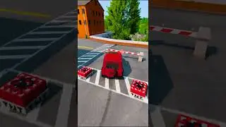 Внук и Дед - Побег от ПОЛИЦИИ  в beamng в Бименджи драйв
