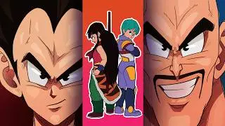 Dragon Ball Z Saiyan Saga What-If: Bulma & Chi-Chi Join The Fight Against Vegeta🐲☄️💥