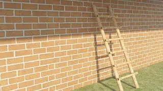 Tutorial: how to bamboo ladder modeling in 3ds max