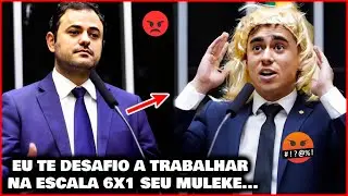 DEPUTADO DESAFIA NIKOLAS FERREIRA A TRABALHAR NA ESCALA 6X1..
