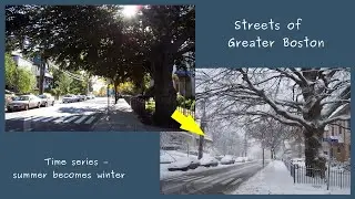 Boston summer becomes winter - 7 time series