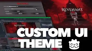 Stop Using Default UI Theme in Godot | Create Your Own Custom Theme | Step by Step Guide