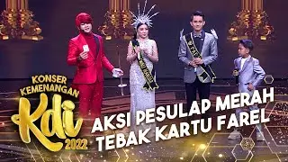 Aksi Pesulap Merah Menebak Kartu Farel | KONSER KEMENANGAN 2022