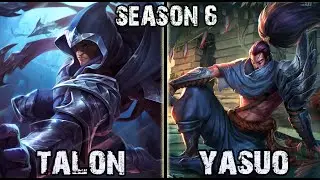 Best Talon Korea vs Yasuo MID Ranked Challenger