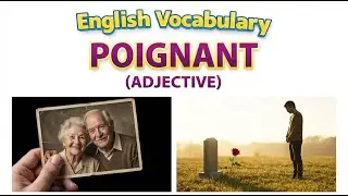 1974) Poignant –  Word Meaning, word use,  Synonyms & Antonyms  |  English vocab builder