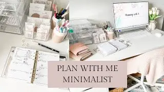 Plan with me Minimalist | April 2022
