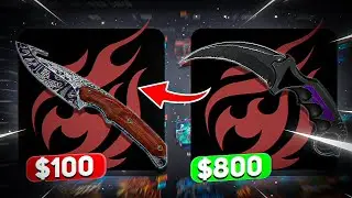 I WENT FROM $100 KNIFE TO MY $800 DREAM KNIFE ON HELLCASE!
