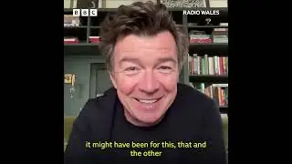 Rick Astley on the album chart battle with Ren before it was announced