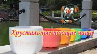 🎶Хрустальные поющие чаши/Crystal Singing Bowls