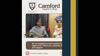 @Camsted  congratulates Navdeep and Shahnaaz Kaur for getting  desired scores in PTE.