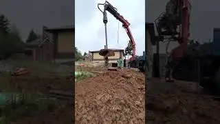 Бурение септика 3х3х6 до слоя песка в Дмитровском районе за 4 часа автономная канализация, звоните