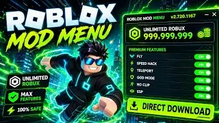Roblox Mod Menu v2.720.1167 Unlimited Robux | Roblox Mod Apk 2026 | Roblox Mod Menu Unlimited Robux