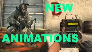 NEW CSGO Defuse Animations