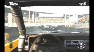 Wreckfest on the asphalt figure 8