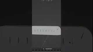 Как сделать забор в Blender.#3ddesign #blender #3dgraphics #visualization #shorts