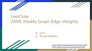 【每日一题】LeetCode 2699. Modify Graph Edge Weights