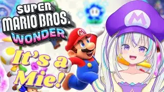 【Super Mario Bros. Wonder】I'VE NEVER PLAYED A GAME LIKE THIS | Mino Mieko Ch.【🌊KAWA】