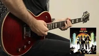 Kiss - Love Gun GUITAR COVER + TABS