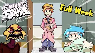 BF Meets Dr. Senpai in Hospital - Friday Night Funkin' Static Memories