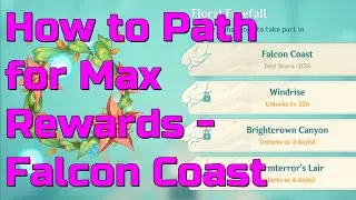 Windblume Event - Falcon Coast Event Playthrough | Genshin Impact