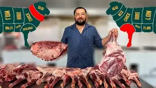 2 THE MOST DELICIOUS PARTS OF MEAT TO EAT | NECK AND SHOULDERS | TASHKENT UZBEKISTAN