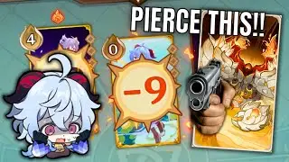 Can't Pierce Crab if it's The Active Character | Genshin Impact TCG