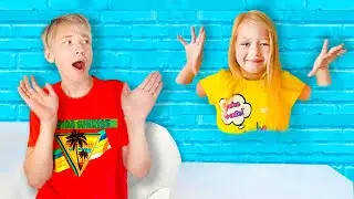Ledy bee Настя и яркие дни с Никитой развлечения в парке аттракционов брат и сестра