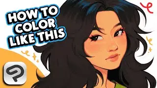 ♡ how i color! process explained | CLIP STUDIO PAINT