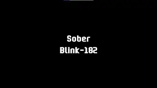 blink-182 - sober lyrics