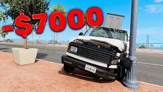 LOSING 7K by STARTING a DELIVERY SERVICE - BeamNG Career Mode
