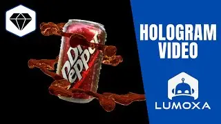 Premium - Animation Dr Pepper pour hélice holographique / Holographic fan