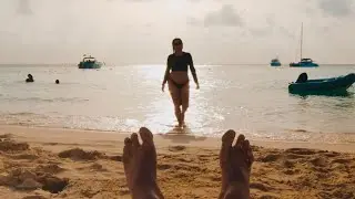 2022 BEST BEACH IN RIVIERA MAYA? - NO SARGASSUM // ISLA MUJERES AERIAL VIEWS