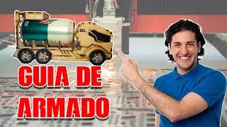ENSAMBLA un CAMIÓN Cisterna PORTA-LATA de MDF: Guía Paso a Paso -MANUAL de Armado - ARTESANÍA en MDF