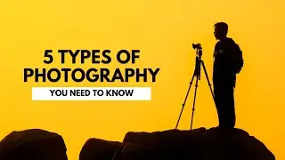 5 Main Types Of Photography🔥Kinds Of Photography 