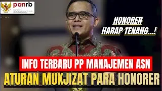 TERBARU..! ATURAN YANG DITUNGGU HONORER BISA ANGKAT JADI PPPK