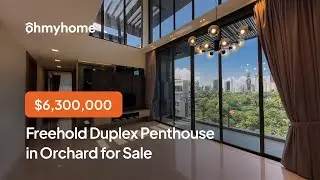 Walking through a $6.3M Freehold Duplex Penthouse in Prime D10 with City Views