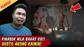 Inatake Ako ng Higanteng Siren Head - Scary Head Field