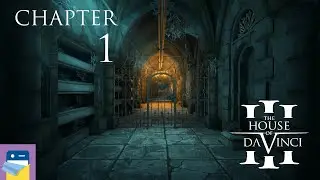 The House of Da Vinci 3: Chapter 1 Catacombs Walkthrough & iOS Gameplay (by Blue Brain Games)