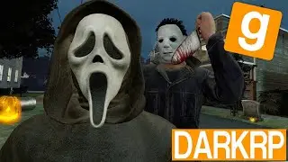 GHOSTFACE et MICHAEL MYERS HALLOWEEN !! - Garry's Mod DarkRP