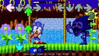 FNF | Dorkly Sonic Vs Classic Majin || ModsHardSonic.exe