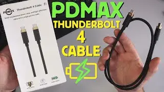 PDMAX Thunderbolt 4 Cable Unboxing: A Closer Look!