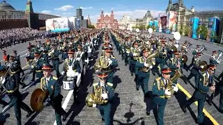 «Мы армия страны» и марш «Прощание Славянки» Парад Победы 2016. Из сердца оркестра.