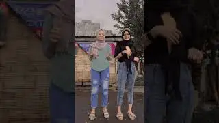 duo jilbab goyang | jilbab pemersatu bangsa #tiktok #tiktokviral #shorts