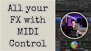 Use MIDI control on your FX, make your own mixing surface