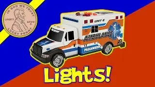 Rush And Rescue Lights & Sounds Toy Ambulance Toy State
